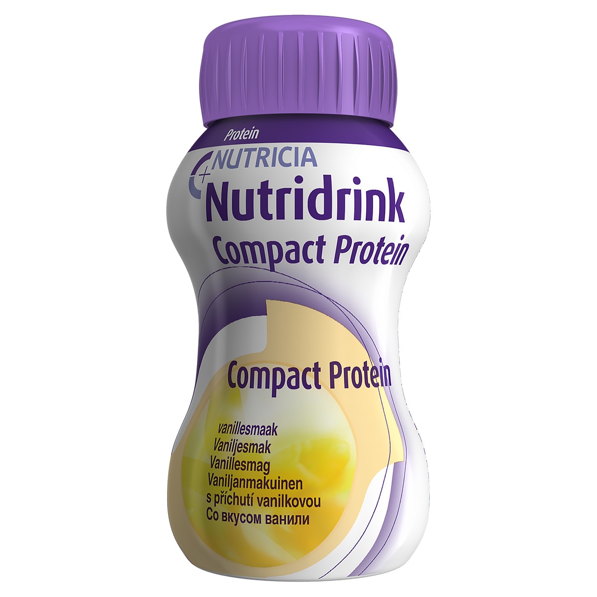Нутридринк Компакт Протеин со вкусом ванили, 4 штуки по 125 мл - Промедфарм