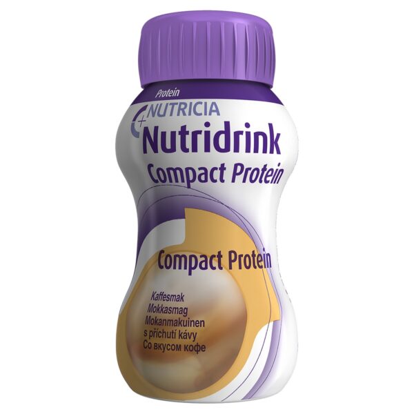 Нутридринк Компакт Протеин готовая питательная смесь со вкусом кофе 4 шт по 125мл